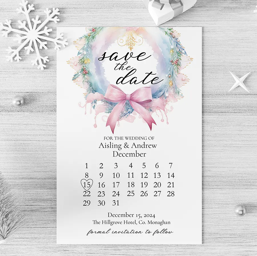 Winter Save The Date