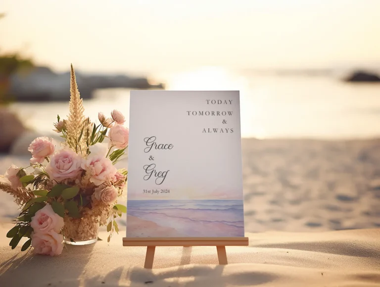 Beach Sign