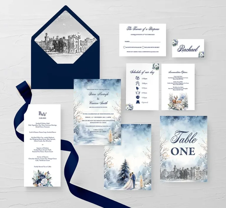 Cabra Castle Blue Suite Winter