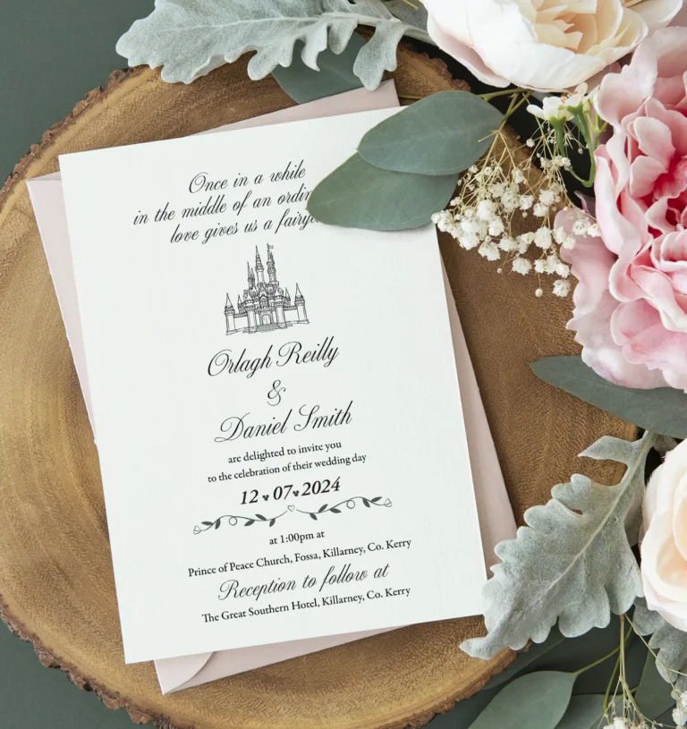 Disney Wedding Invitation