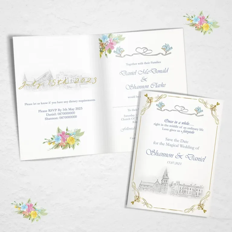 Disney Wedding Invitation