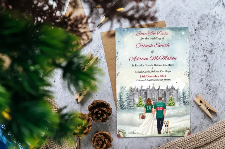 GAA Save The Date Wedding Invitation