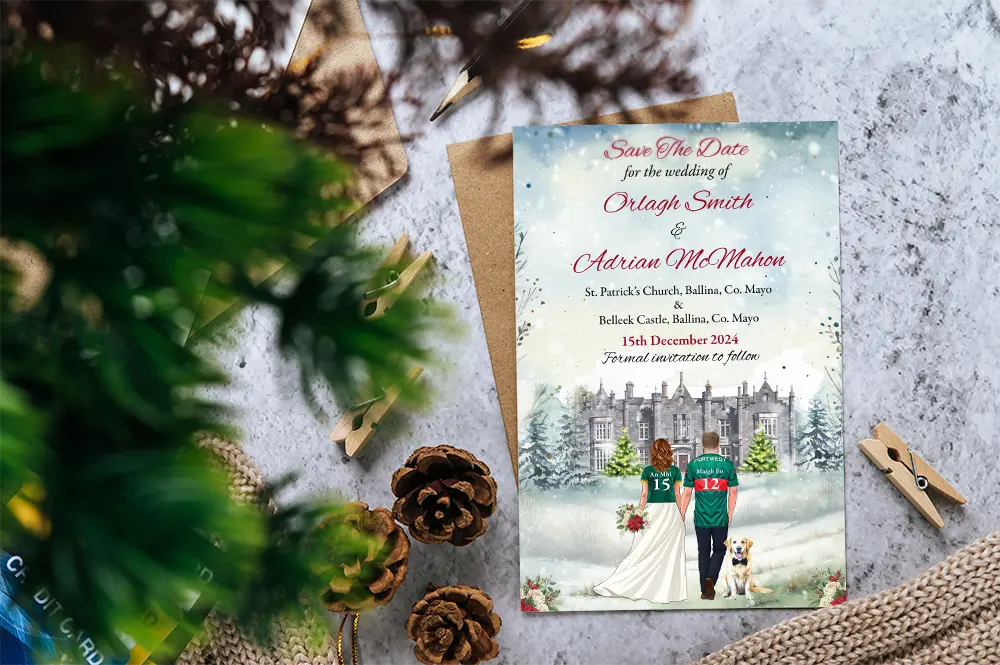 GAA Save The Date Wedding Invitation
