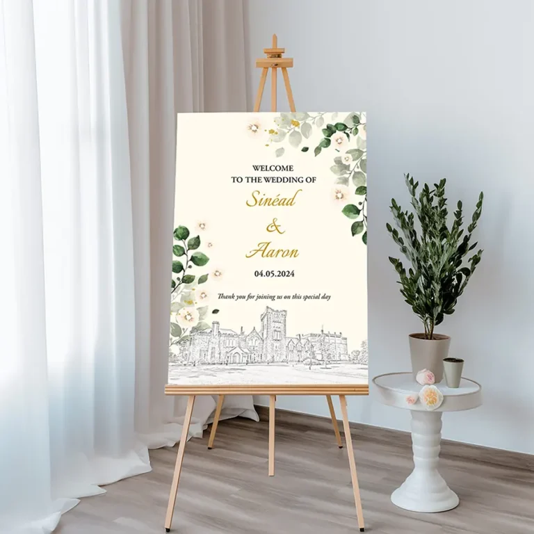 Bespoke Wedding Welcome Signs