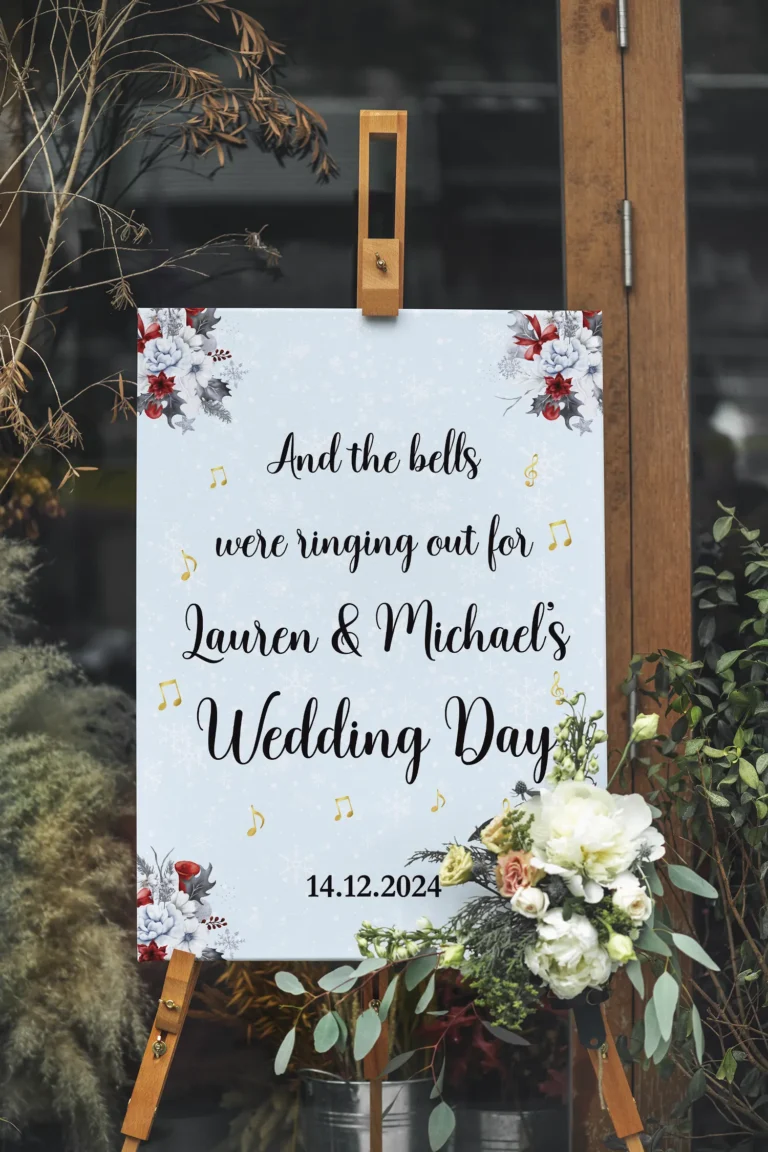 Bespoke Wedding Welcome Signs