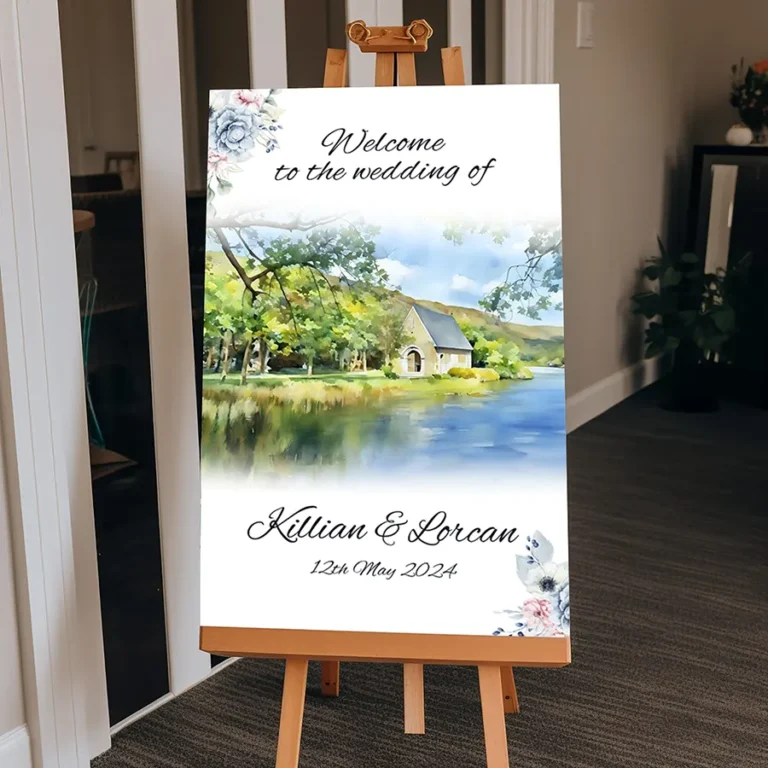 Bespoke Wedding Welcome Signs