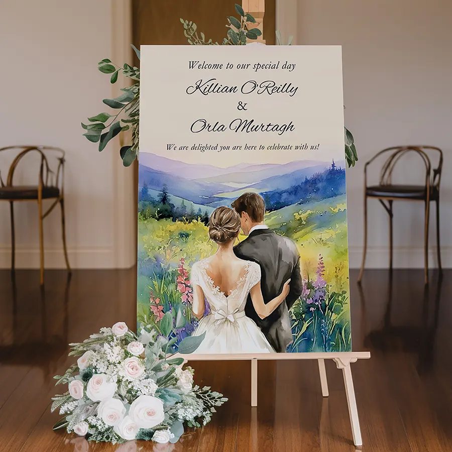 Bespoke Wedding Welcome Signs