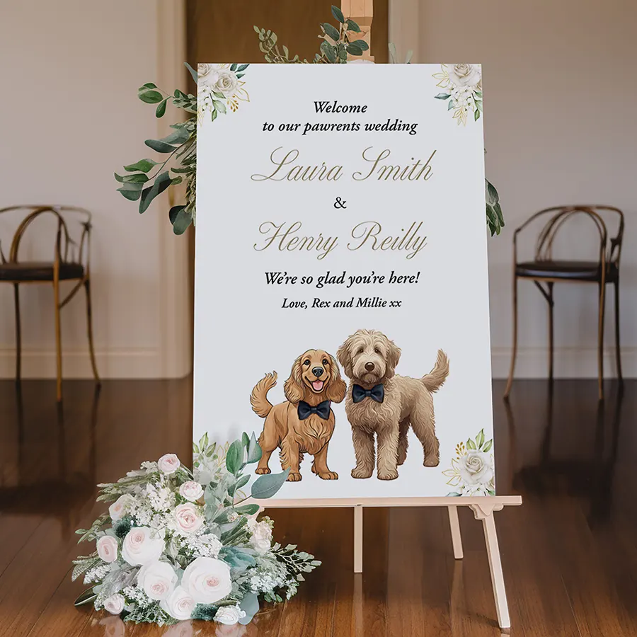 Bespoke Wedding Welcome Signs