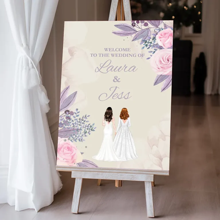 Bespoke Wedding Welcome Signs