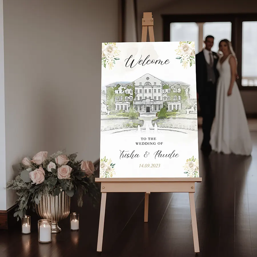 Bespoke Wedding Welcome Signs