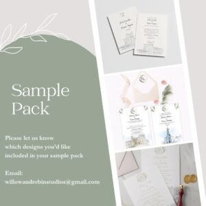 Wedding Sample Pack