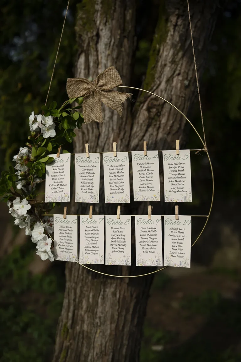 Hanging Table Plan